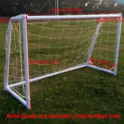 Walmart Soccer Net, White Soccer Goal Net, For Training For Soccer Practice Toddler Kids offer