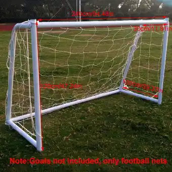 Walmart Soccer Net, White Soccer Goal Net, For Training For Soccer Practice Toddler Kids offer