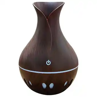 Walmart Giyblacko 130 ml Cool Mist Humidifier, Brown offer