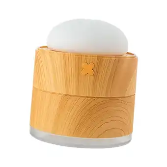 Walmart Mini Air Humidifier with LED Night Light Rechargeable Silent 2 Modes Adjustable wood offer