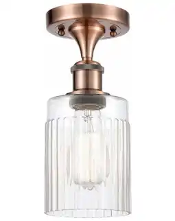 Walmart Innovations Lighting 516 Hadley Hadley 5 Wide Semi-Flush Ceiling Fixture - Copper offer