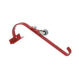 Walmart Qual-Craft 2481 Ladder Hook with Roller, Red, Steel offer