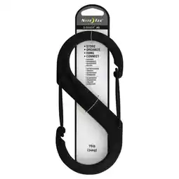 Walmart Nite Ize S-Biner Plastic Dual Carabiner #8 - Black offer