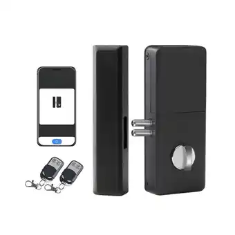 Walmart Invisible Intelligent Door Lock Remote Control Door Lock Home Security Door Lock for APP Control offer