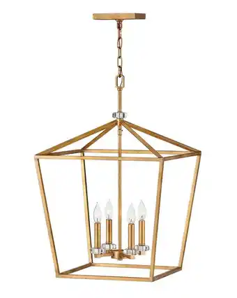 Walmart Hinkley Lighting - Four Light Chandelier - Stinson - 4 Light Large Open Frame offer