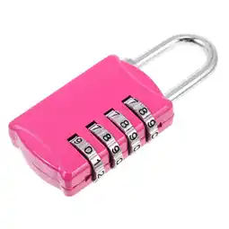 Walmart Locker Lock 4 Padlock Combination Lock Pad Lock for School Gym Locker offer