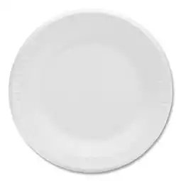 Walmart Dart Concorde Foam Plate, 10.25 dia, White, 125/Pack, 4 Packs/Carton offer