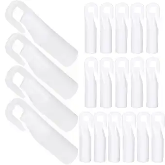 Walmart 20 Pcs Curtain Hook Parts Window Opener Pole Hooks Pin White offer