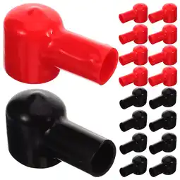 Walmart DIAEDGE 20pcs Battery Terminal Protector Battery Terminal Insulation Covers Battery Terminal Caps offer