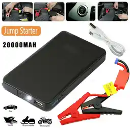 Walmart MDHAND 400A Peak 20000mAh Portable Automotive Car Jump Starter, Black offer