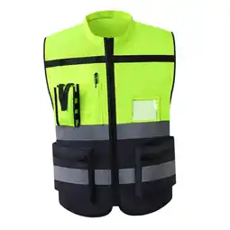 Walmart Multi-Tasche Reflective Vest Highly Visibility Breathable Waistcoat offer