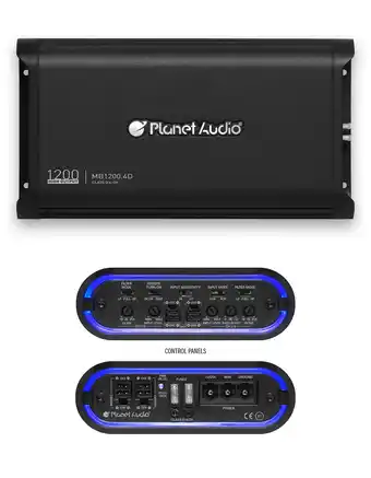 Walmart Restored Planet Audio MB1200.4D 1200 W Class D Car Amplifier (Refurbished) offer