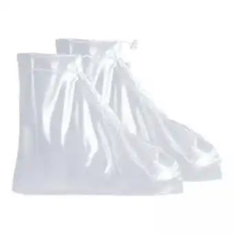 Walmart funtasica 5X Rain Shoe Covers Rainproof with Zipper Water Resistant Antislip Sole Galoshes offer