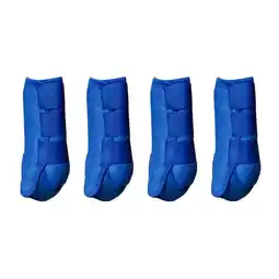 Walmart harayaa 4 Pieces Horse Boots Comfortable Neoprene Leg Protectors for Training Riding L offer