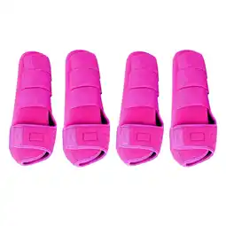 Walmart harayaa 4 Pieces Horse Boots Comfortable Neoprene Leg Protectors for Training Riding L offer