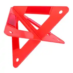 Walmart Emergency Triangle Reflective Roadside Triangles Safety Pvc Car Trunk Accessories Signs Warning Red offer