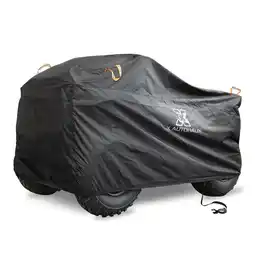 Walmart Unique Bargains L Size Quad ATV Cover Waterproof Dirt Outdoor for Polaris Honda Yamaha Suzuki, Black offer