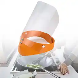 Walmart Segolike Face Shield Eyes Nose and Mouth Anti Fog Face Mask for Cooking Orange offer