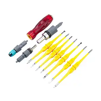 Walmart Gazechimp Electrician Screwdriver Set Electrical Work Multifunctional Insulated Handle offer