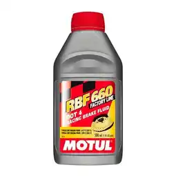 Walmart Motul RBF 660 Racing DOT 4 Synthetic Brake Fluid 500ml offer