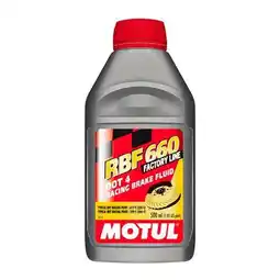 Walmart Motul RBF 660 Racing DOT 4 Synthetic Brake Fluid 500ml offer