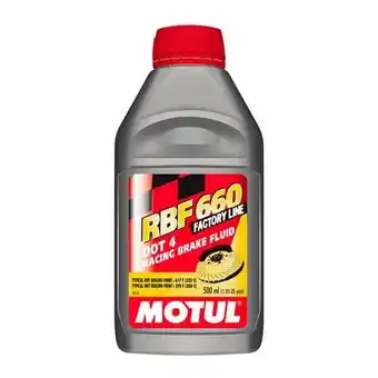 Walmart Motul RBF 660 Racing DOT 4 Synthetic Brake Fluid 500ml offer