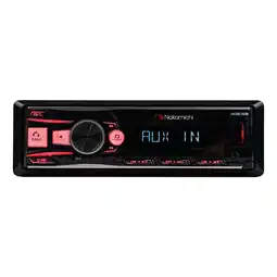 Walmart Nakamichi NM-NQ616B NQ616B Car In-Dash Unit, Single-DIN with Bluetooth and Mechless Audio Playback offer