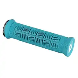 Walmart ODI Elite Pro V2.1 Grips - Turquoise/Black, Lock-On offer