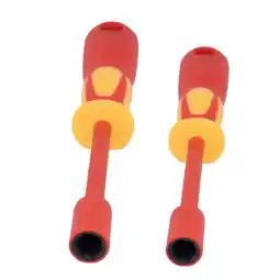 Walmart 2pcs Insulated Nut Driver Screwdriver Deep Length Socket Electric 1000V 8mm & 10mm offer