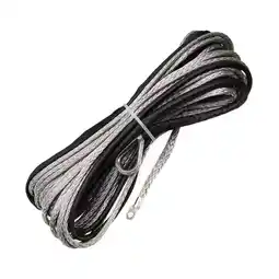 Walmart Synthetic Winch Rope 50ft Vehicles Towing Car Breakdowns Towing Winch Cable Boat , Grey offer