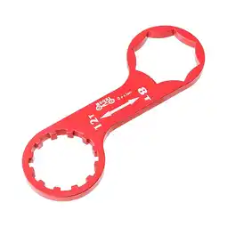 Walmart Bike Front Fork Caps Wrench Fork Removal Tool Aluminum Alloy for Xcr - Red offer