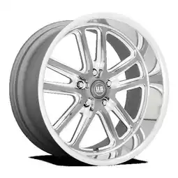 Walmart Us Mag U130 Bullet 20X8 5X127 1Et 72.7Cb Textured Gun Metal With Milled Edges Wheel offer