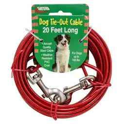 Walmart Valterra A10-2011VP Dog Tie-Out Cable - 20 offer