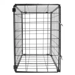 Walmart 1Pc Household Cat Cage Practical Iron Car Cat Cage Practical Foldable Pet Cage offer