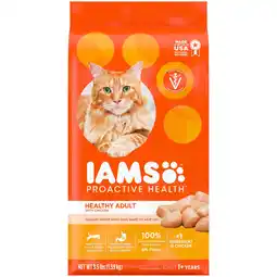 Walmart Iams Proactive Health Chicken Dry Cat Food, 3.5 lb Bag offer