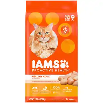 Walmart Iams Proactive Health Chicken Dry Cat Food, 3.5 lb Bag offer