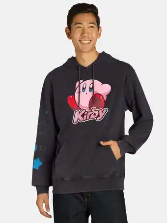 Walmart Kirby Men's & Big Men's Graphic Hoodie Sweatshirt, Size XS-3XL offer