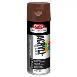 Walmart Krylon Industrial Spray Paint,Leather Brown,Gloss K02501A07 offer