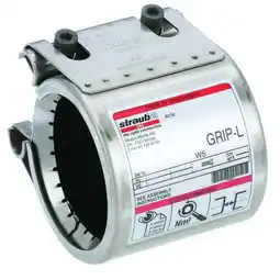 Walmart Straub Grip L Pipe Coupling,316SS,2 1/2Pipe STR20500 offer