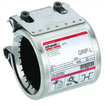 Walmart Straub Grip L Pipe Coupling,316SS,2 1/2Pipe STR20500 offer