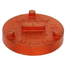 Walmart Gruvlok End Cap, Ductile Iron, 4 in, Grooved 0390132041 offer