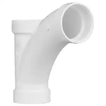 Walmart PVC Wye and 45 Degrees Elbow, Hub, 2 in Pipe Size(1WJX5) offer