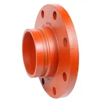 Walmart Gruvlok Pipe Flange, Ductile Iron, 6 in,Orange 0390202109 offer