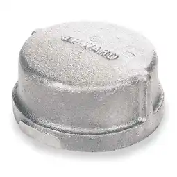 Walmart Manufacturer Varies Round Cap, Malleable Iron, 3 in, FNPT 2WJ68 offer