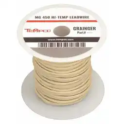 Walmart Tempco High Temp Lead Wire,16AWG,250ft,Natural LDWR-1042 offer