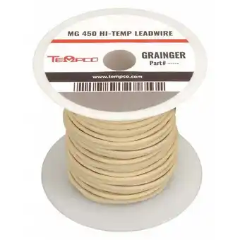 Walmart Tempco High Temp Lead Wire,16AWG,250ft,Natural LDWR-1042 offer