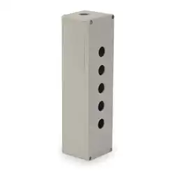 Walmart Schneider Electric Pushbutton Enclosure,12.20 in.,5 Holes XAPG59505 offer