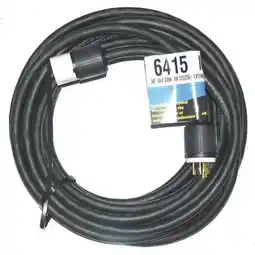 Walmart Southwire Extension Cord,50ft,10Ga,30A,SOW,Blk 6415 offer