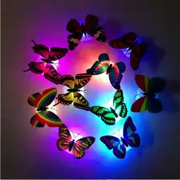 Walmart DBYLXMN Colorful Changing LED Night Light Lamp Home Room Party Desk Wall Battery Night Light offer