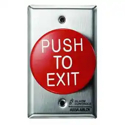 Walmart Alarm Controls Push Button,2-1/4 in. D,w/Face Plate TS-60 offer